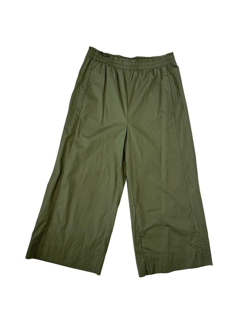 House of Harlow Pants Wide Leg Olive Green Women's M NWOT